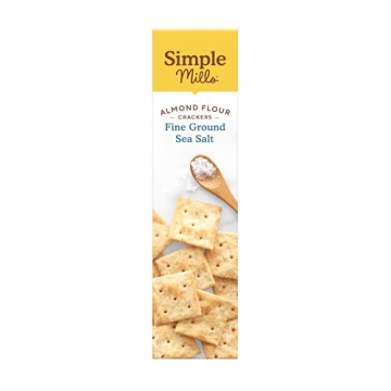 Simple Mills Almond Flour Crackers - Healthy Snacks for All
