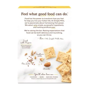 Simple Mills Almond Flour Crackers - Healthy Snacks for All