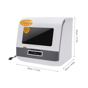 JLYNOWPT Portable Mini Dishwasher for Small Kitchens