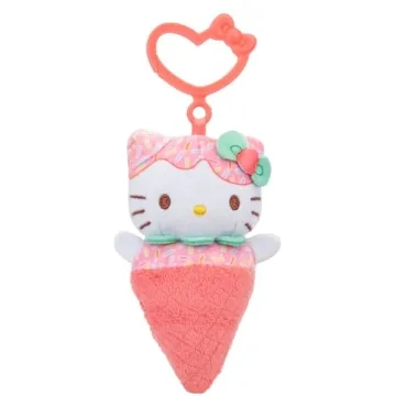 Hello Kitty Clip-On Plush Set Featuring Iconic Characters