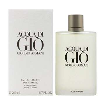 Acqua Di Gio Eau-de-toilette Spray by Giorgio Armani 6.7 Fl Oz