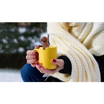 Fun Genuine Fred Hot Dog Reusable Silicone Tea Infuser