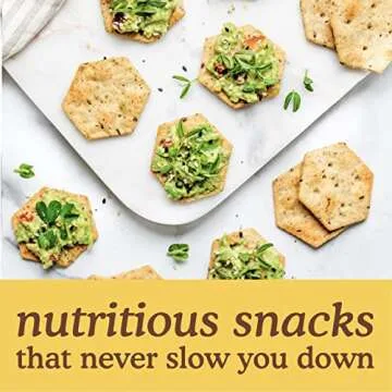 Simple Mills Organic Seed Crackers Variety Pack (Original, Everything, Garlic & Herb) - Gluten Free, Vegan, Healthy Snacks, Paleo Friendly, 4.25 Ounce (Pack of 3)