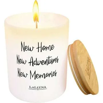 Ocean Breeze Soy Candle – Perfect for New Homes