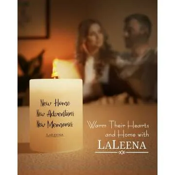 Ocean Breeze Soy Candle – Perfect for New Homes