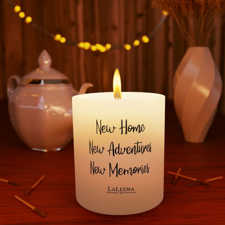 Ocean Breeze Soy Candle – Perfect for New Homes