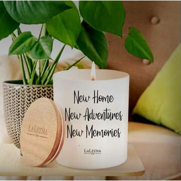 Ocean Breeze Soy Candle – Perfect for New Homes