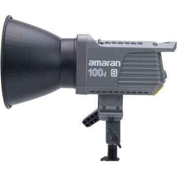 Amaran 100d S COB Video Light 100W Daylight Led Photography Lighting with App Control for Photograph...