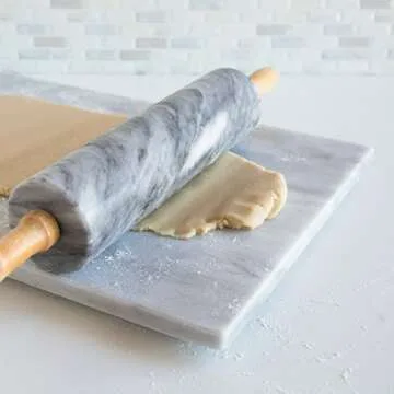 Rolling Pin with Cradle for Effortless Baking