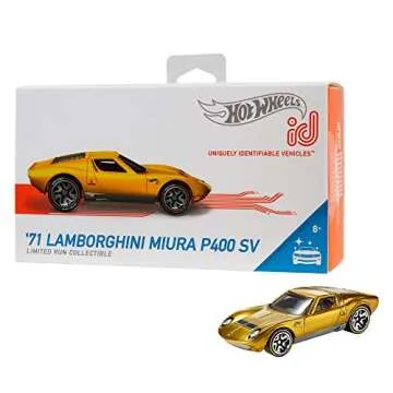 Hot Wheels id '71 Lamborghini Miura for Racing Fun