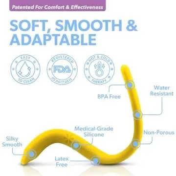 IntimateRose Hot/Cold Pelvic Wand - Temperature Therapy for Pelvic Floor Muscle Pain - BPA-Free, Latex-Free, for Men & Women (Hot/Cold Therapy)