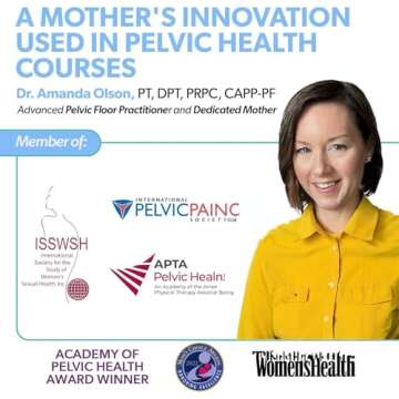 IntimateRose Hot/Cold Pelvic Wand - Temperature Therapy for Pelvic Floor Muscle Pain - BPA-Free, Latex-Free, for Men & Women (Hot/Cold Therapy)