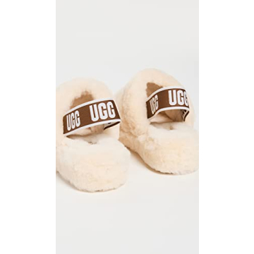 UGG Women's Fluff Yeah Slide Slipper in Natural - Comfort and Style