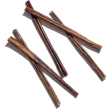 Odor Free 12 Inch Bully Sticks for Large Dogs