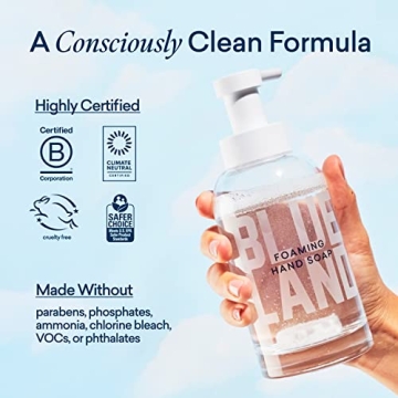 Eco-Friendly BLUELAND Hand Soap Duo with Refills