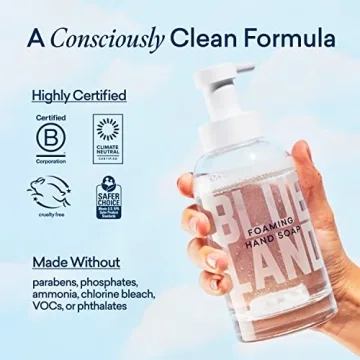 Eco-Friendly BLUELAND Hand Soap Duo with Refills