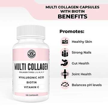 Multi Collagen Capsules with Biotin & Vitamin C