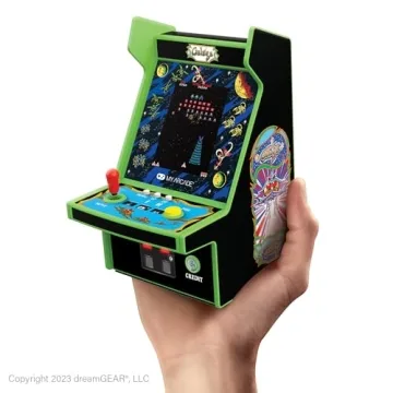 My Arcade Galaga Micro Player Pro: 2-in-1 Retro Arcade Machine