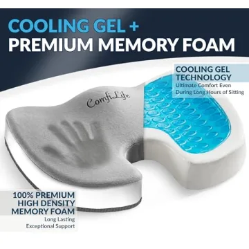 ComfiLife Gel Enhanced Seat Cushion for Pain Relief