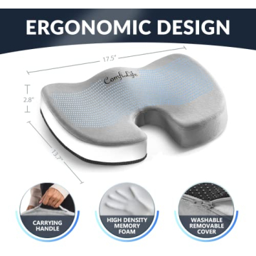 ComfiLife Gel Enhanced Seat Cushion for Pain Relief