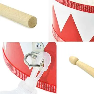 MUSICUBE Kids Drum Set - Safe Musical Toys for Toddlers