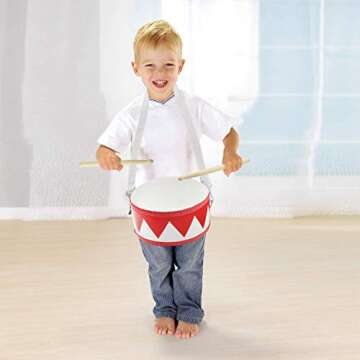 MUSICUBE Kids Drum Set - Safe Musical Toys for Toddlers