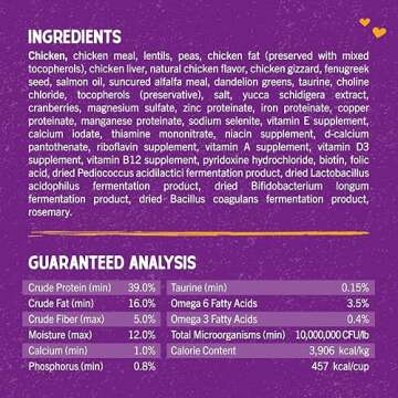 Premium Grain-Free Cat Food with Real Raw Nutrition