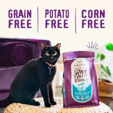 Premium Grain-Free Cat Food with Real Raw Nutrition