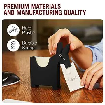 Morris Donkey Memo Holder - Cute Desk Organizer & Supplies