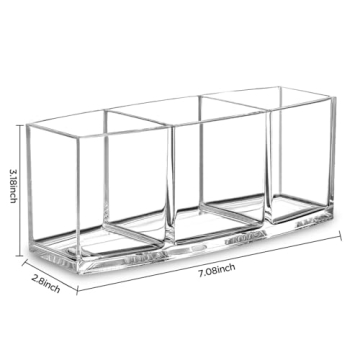 HBlife Acrylic Makeup Brush Holder Organizer for Cosmetology