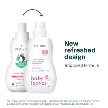 ATTITUDE Little Ones Fragrance Free Laundry Detergent 35.5 Fl Oz