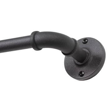 Kenney Adler Adjustable Curtain Rod - Stylish & Durable for Indoor/Outdoor