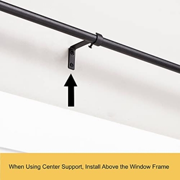Kenney Adler Curtain Rod for Windows 48 to 84 Inches