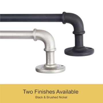 Kenney Adler Curtain Rod for Windows 48 to 84 Inches