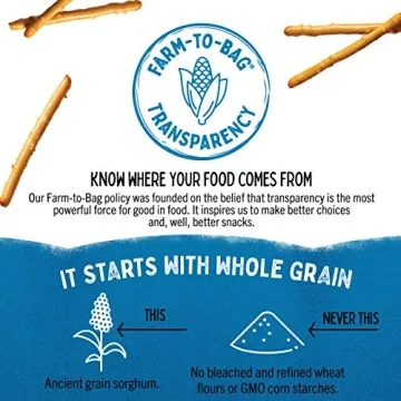 Quinn Gluten Free Sea Salt Pretzel Sticks - Healthy Snack