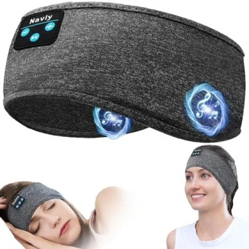 Navly Sleep Headphones, 10Hrs Sports Headband with Soft Cozy Earbuds Comfortable, Headphones Headban...
