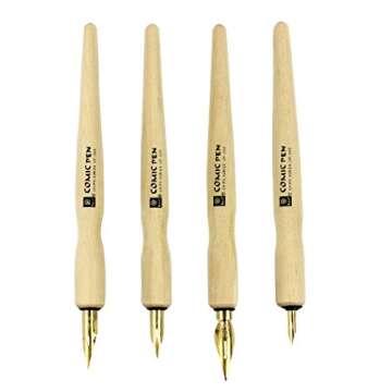 Hillento Comic Dip Pen Set for Artists and Beginners