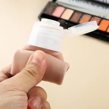 Gemice Travel Bottles for Toiletries, 3oz Tsa Approved Travel Size Containers BPA Free Leak Proof Travel Tubes Refillable Liquid Travel Accessories with Clear Toiletry Bag (4 Pack)