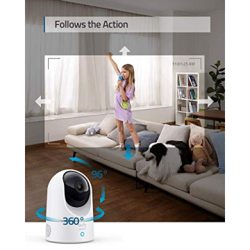 eufy 2K Indoor Camera with AI and Motion Tracking