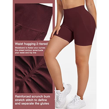 High Waisted Scrunch Workout Shorts Ending Discomfort