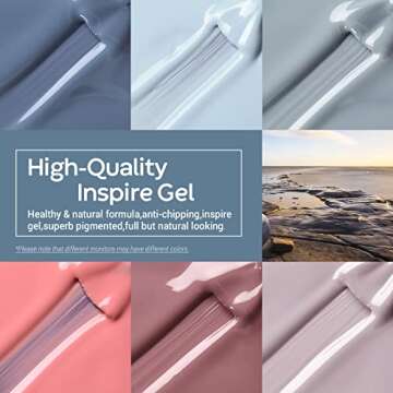 Modelones Gel Polish Set - 6 Colors for All Occasions