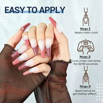 Modelones Gel Polish Set - 6 Colors for All Occasions