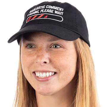 Funny Sarcastic Comment Baseball Cap for All Ages