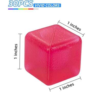 60-Pack Reusable Ice Cube - Keep Drinks Cold Longer!