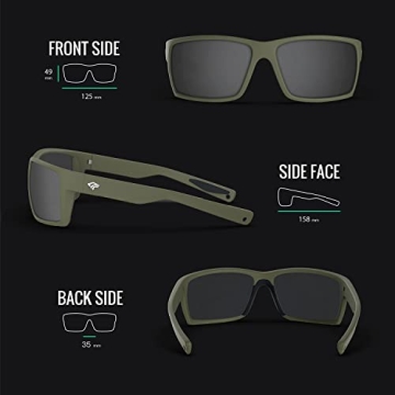 TOREGE Sports Polarized Sunglasses for Adventurers