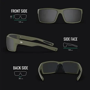 TOREGE Sports Polarized Sunglasses for Adventurers