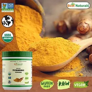 Organic Turmeric Curcumin Powder 8.5 OZ Non-GMO