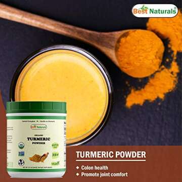 Organic Turmeric Curcumin Powder 8.5 OZ Non-GMO