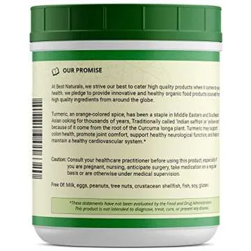 Organic Turmeric Curcumin Powder 8.5 OZ Non-GMO