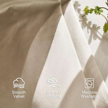 Lazzzy Velvet Curtains: Thermal Insulated Luxury Drapes